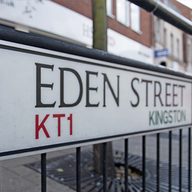 Eden Street Sign