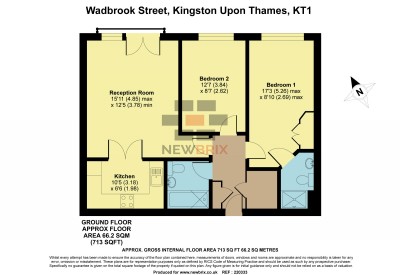 Floorplans For Wadbrook Street, Kingston Upon Thames
