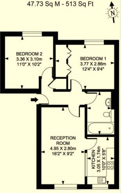 Floorplans For Kingsworthy Close, Kingston Upon Thames