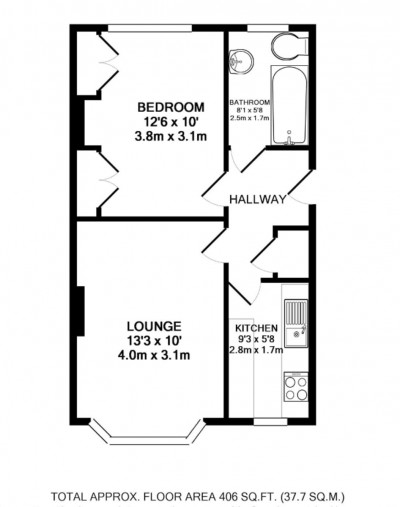 Floorplans For Nicholson Road, Croydon