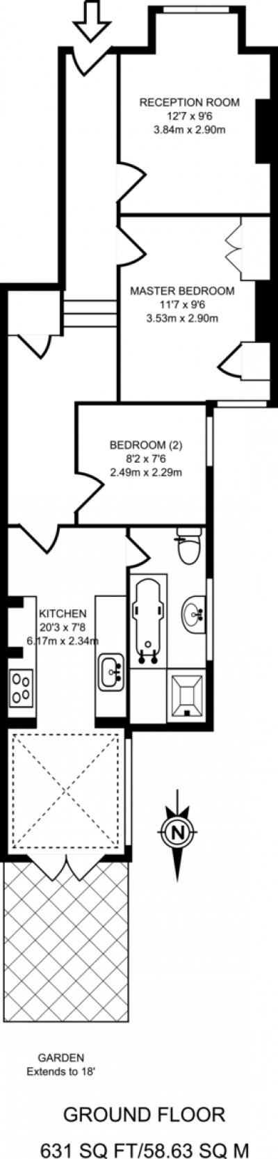 Floorplans For Canbury Park Road, Kingston Upon Thames