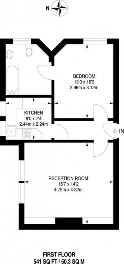 Floorplans For Beaufort Road, Kingston Upon Thames