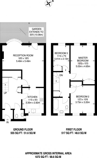Floorplans For Glenville Road, Kingston Upon Thames