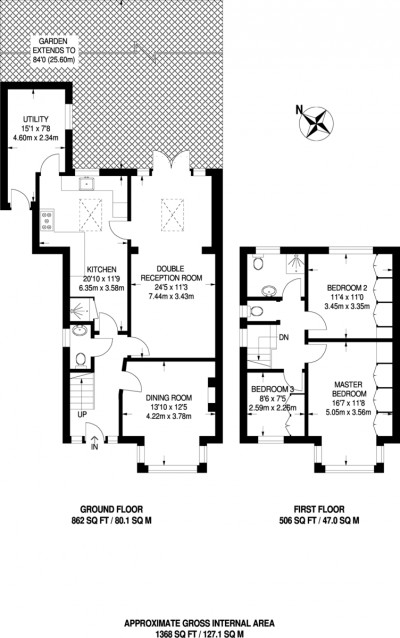 Floorplans For Elmcroft Drive, Chessington