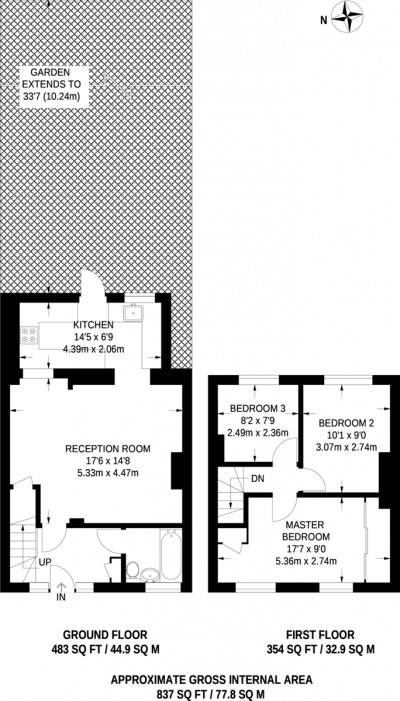 Floorplans For Sanger Avenue, Chessington