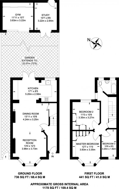 Floorplans For Thorpe Road, Kingston Upon Thames