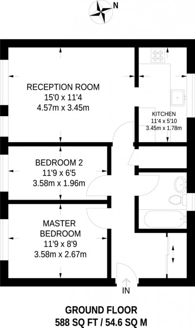 Floorplans For Wulfstan House, Saxon Close