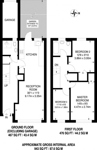 Floorplans For Elm Road, New Malden