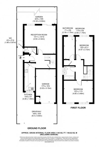 Floorplans For Chesham Road, Kingston Upon Thames, Kingston upon Thames