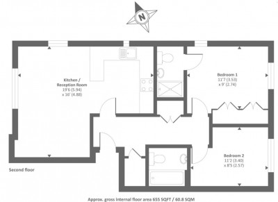 Floorplans For Chertsey Road, Feltham