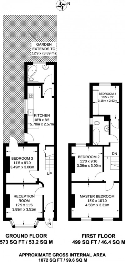 Floorplans For Villiers Road, Kingston Upon Thames