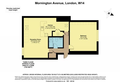 Floorplans For Mornington Avenue, London