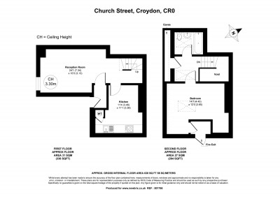 Floorplans For Church Street, Croydon