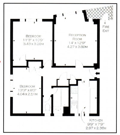 Floorplans For Cremorne Estate, London