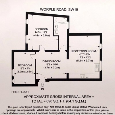 Floorplans For Worple Road, London