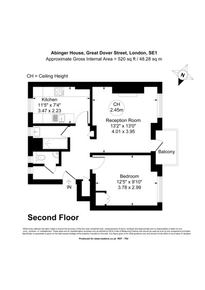 Floorplans For Great Dover Street, London