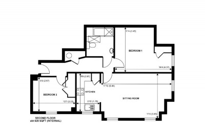 Floorplans For Church Street, Weybridge